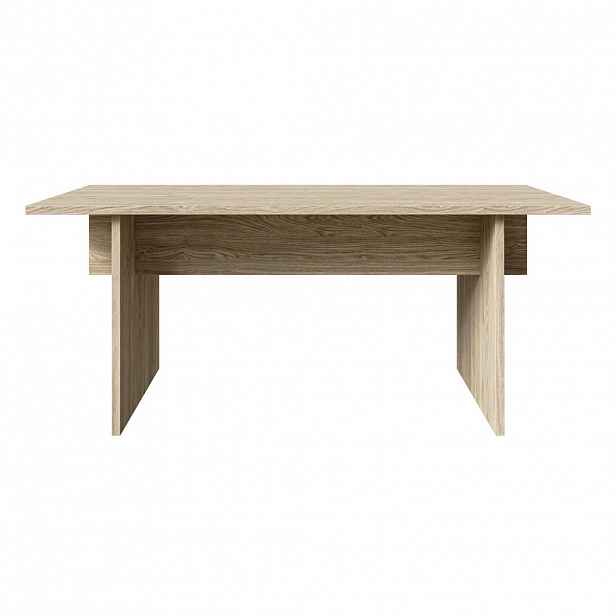 Selsey JÍDELNÍ STŮL Duelio s dělenou deskou dekor dubu 90x180 cm