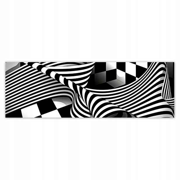 Plakáty 200x66 Abstrakce Geometrie