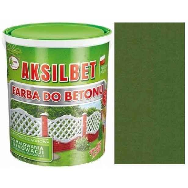Aksilbet Barva Na Betonu Plotů 2,5L Zelená