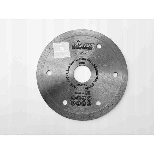 Diamantový kotouč Distar Decor Slim 5D 115 1,2 mm