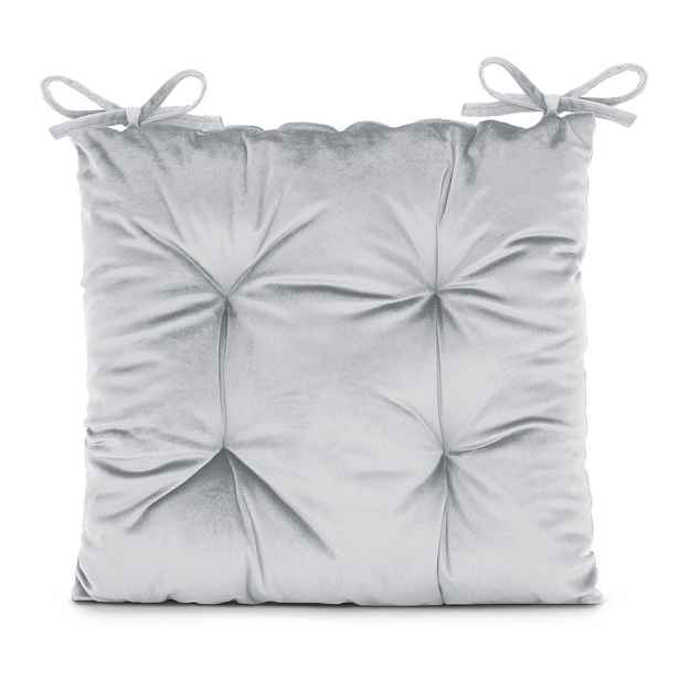 Restilo Podsedák na židli Aleksa šedá, velikost 40x40