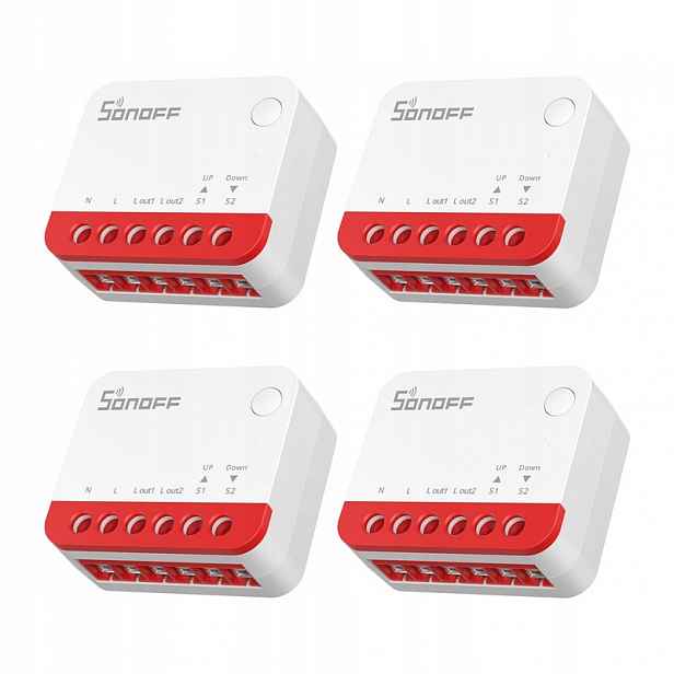 Smart roletový spínač ZigBee Sonoff Mini-zbrbs (4 balení)