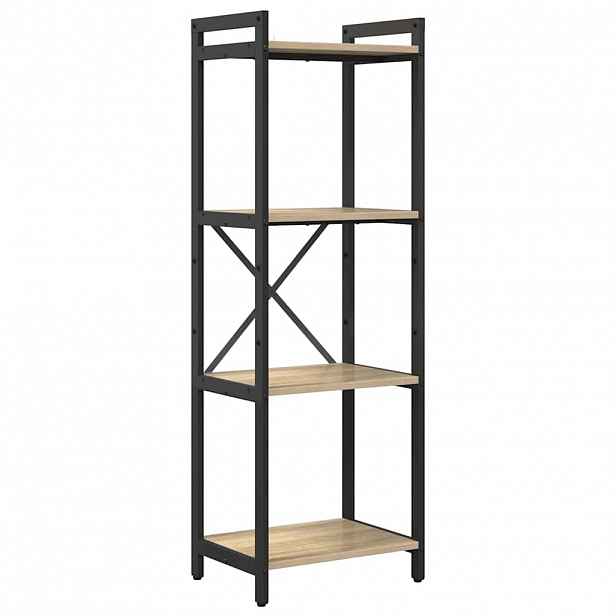 vidaXL Knihovna 40 x 30 x 119 cm Kompozitní dřevo Sonoma dub