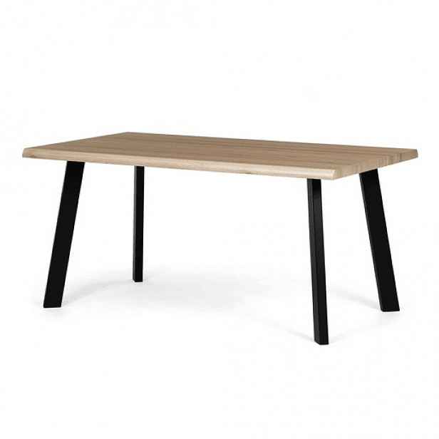 Jídelní stůl Autronic 160x90 cm hnědá MDF HT-F4516 OAK