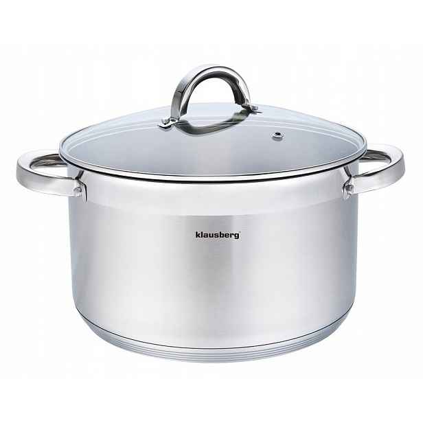 Hrnec s poklicí z nerezové oceli Ø30 cm, objem 11,5 l Klausberg