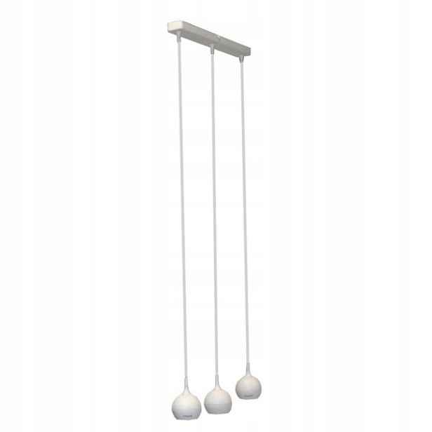 Lampa spotlight Colm 3xGU10 bílá závěsná