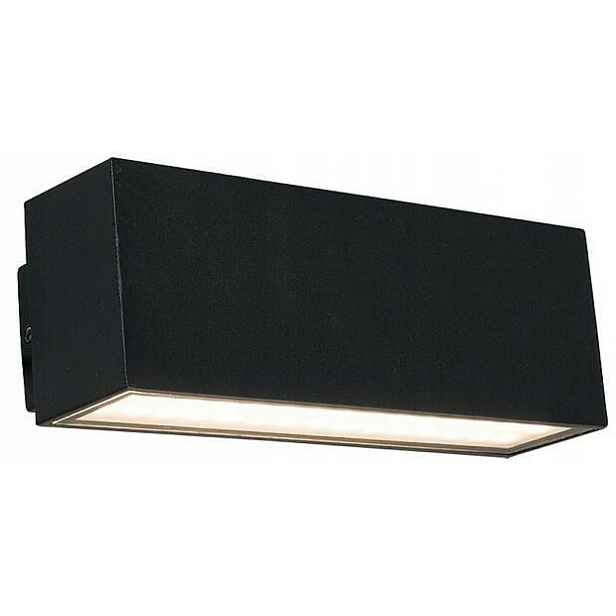 Nástěnné svítidlo Pokoj Dům Venkovní nástěnná lampa Unit Černá 5W Led 3000K IP54
