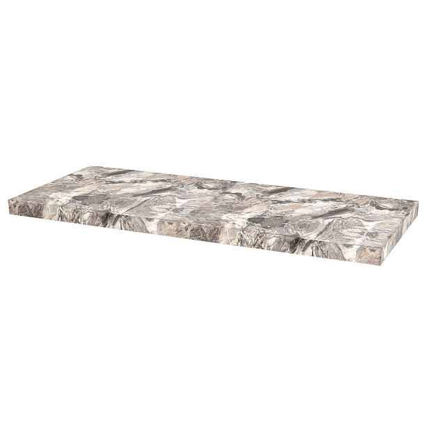 Sapho AVICE deska pod umyvadlo 110x39cm, tl.5cm, šedý kámen
