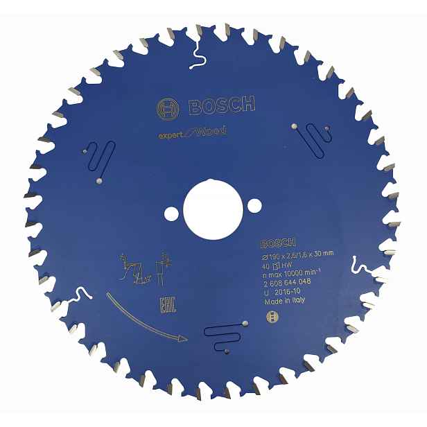 Bosch pilový kotouč Expert for Wood 190 x 30 mm 40 zubů na dřevo