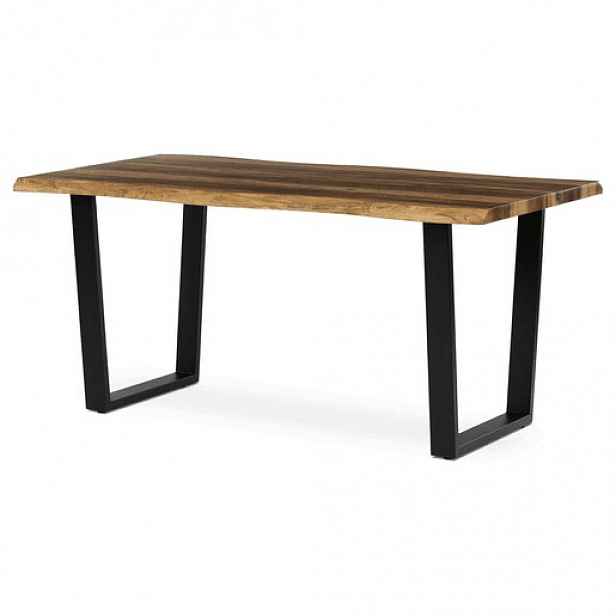 Jídelní stůl Autronic 160x90 cm hnědá MDF HT-F4216 OLW