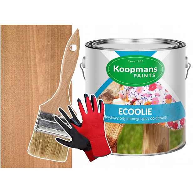 Olej na terasu Koopmans Ecoolie dub dubový 2,5L