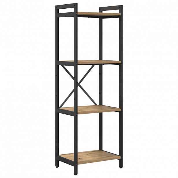 vidaXL Knihovna 40 x 30 x 119 cm Kompozitní dřevo Artisanový dub