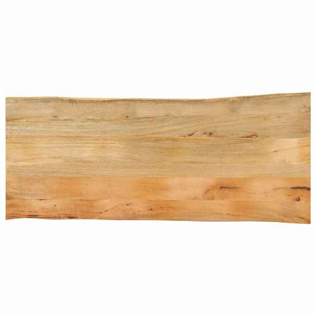 vidaXL Stolní deska 140 x 60 x 2,5 cm živá hrana mangovníkové dřevo