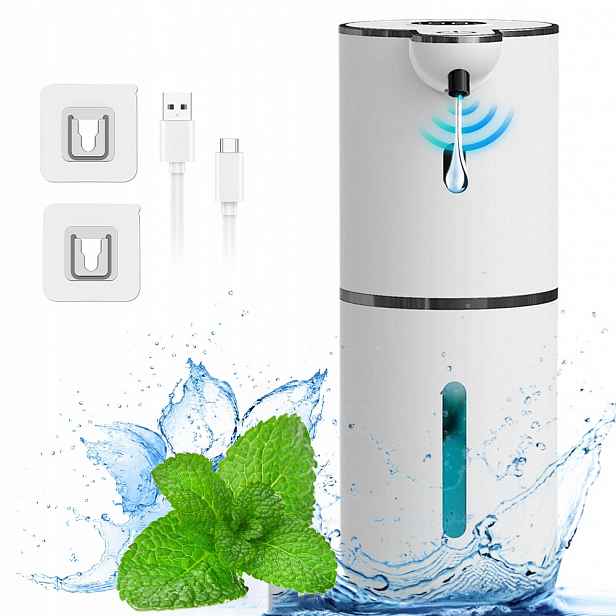 Bezdotykový Dávkovač Dávkovač Tekutého Mýdla Automatický 380 ml