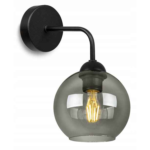 Moderní Lampa Knkiet Elegantní Skleněné Stínítko
