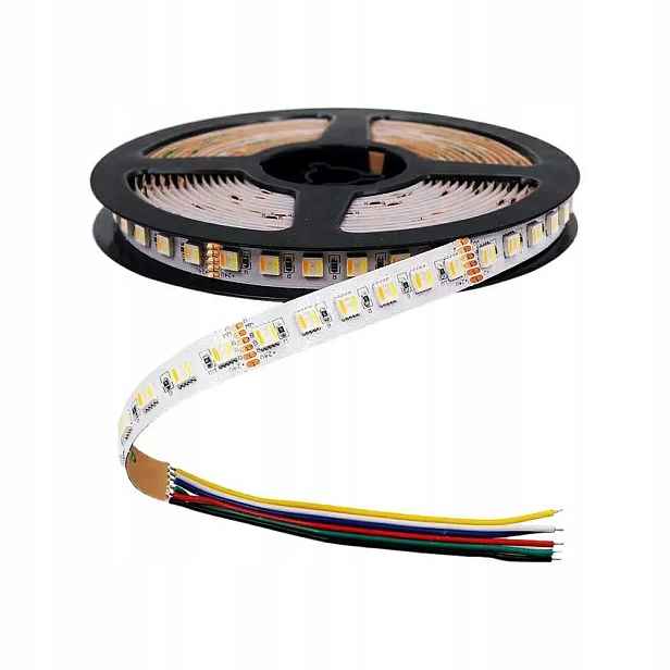 Led pásek 5m 24V Rgb bílé variabilní světlo 1680lm V-tac