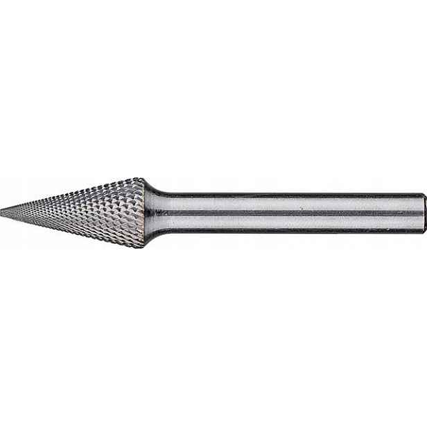 Karbidový rotační pilník s ostrým kuželem 1020 Micro 6 mm 10x20 mm Pferd