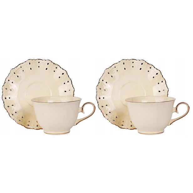 Šálky 2+2 komplet Diva Cream 250 ml jako dárek