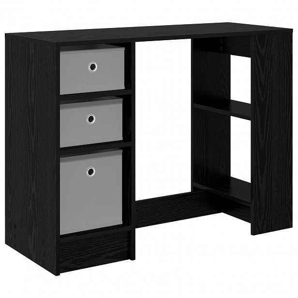 vidaXL Stůl Černý dub 100 x 40 x 75 cm Kompozitní dřevo