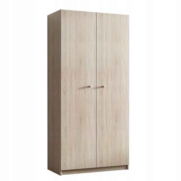 MASSENO ŠATNÍ SKŘÍŇ S OTOČNÝMI DVEŘMI MALVITO, 81/183/52 cm 2dveřová, dub Sonoma