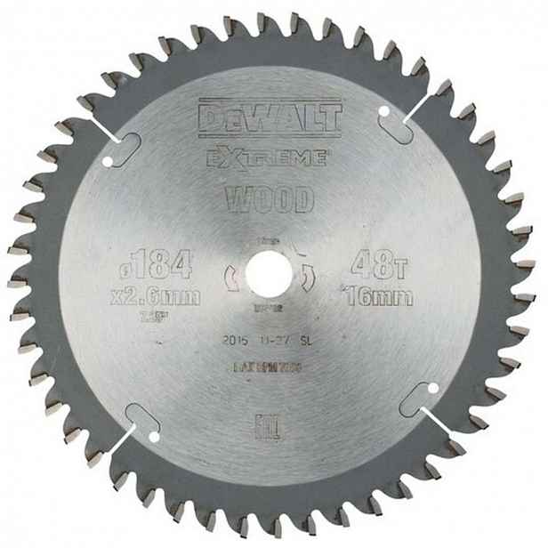 DeWALT - Pilový kotouč 184x16 mm, 48 zubů DT4092