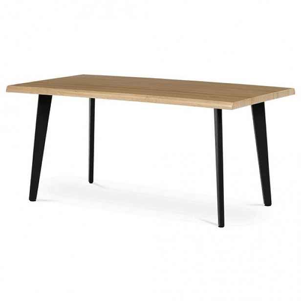 Jídelní stůl Autronic 160x90 cm hnědá MDF HT-F4416 OAK
