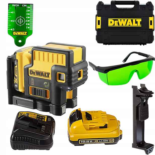 Laser 5 bodový zelený 10,8V DeWALT DCE085D1G