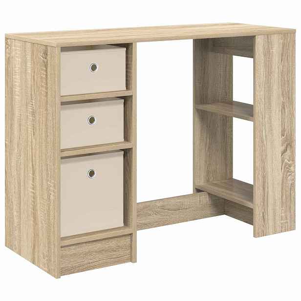 vidaXL Stůl Sonoma dub 100 x 40 x 75 cm Kompozitní dřevo