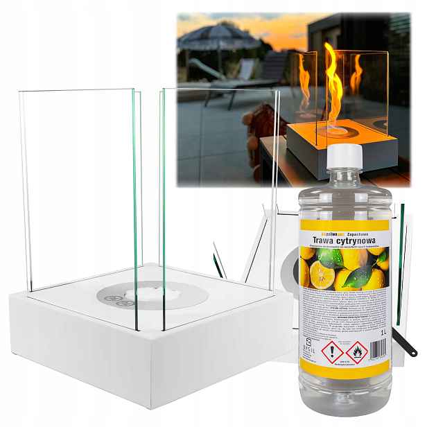 Biokrb Sunset Garden mini bílý mat Šedý Černý