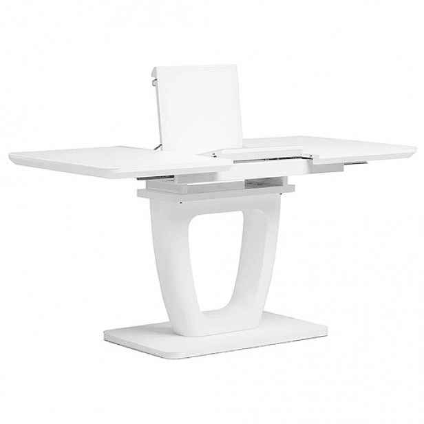 Jídelní stůl Autronic 110x75 cm bílá MDF HT-430 WT
