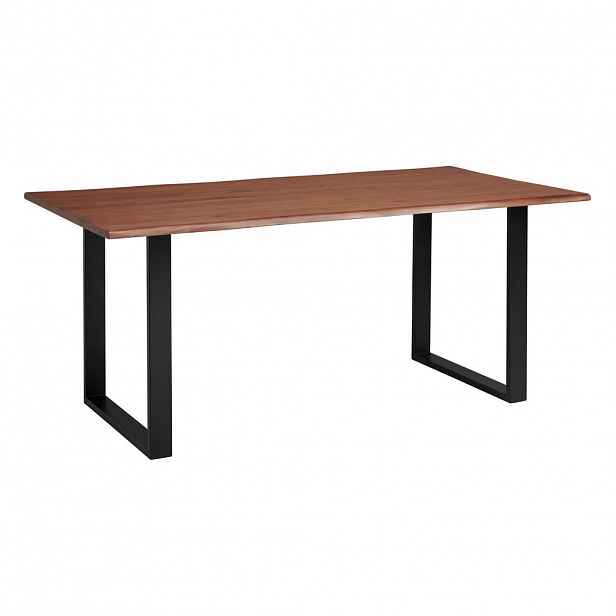 P & B JÍDELNÍ STŮL, akácie, černá, barvy vlašských ořechů, 200/100/76 cm