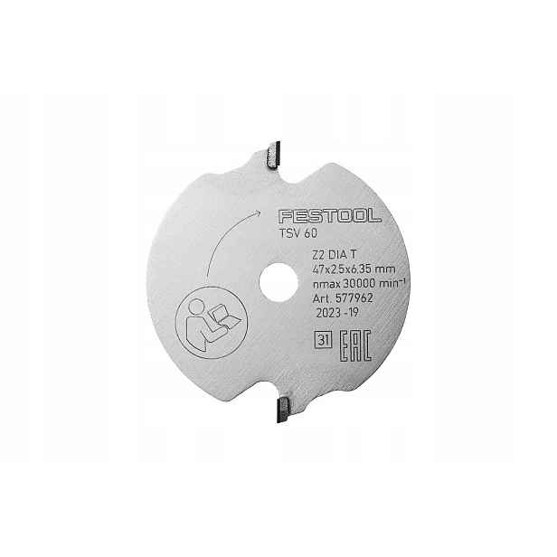 Podřezávací kotouč Dia 47x2,5x6,35 T2 Wood Fine Cut Special 577962 Festool