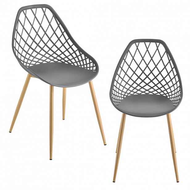 [en.casa] SADA DESIGNOVÝCH ŽIDLÍ 2 KS. Warschau