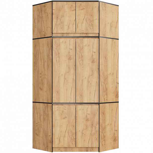 RAUMHIRSCH FURNITURE ŠATNÍK dub Craft 235/100/50