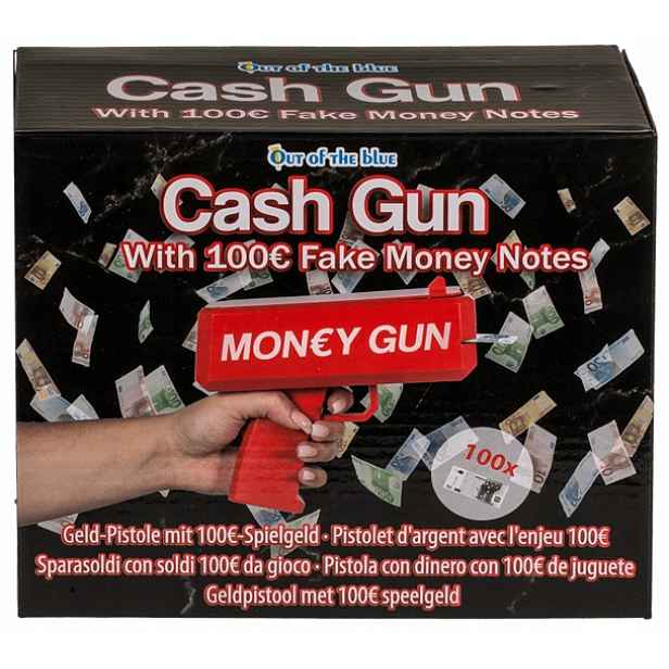 Money Cash Gun Pistole Na Peníze, Pokladnu Euro
