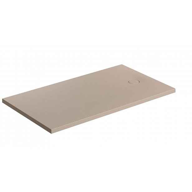 OMNIRES Aquarock M+ - Sprchová vanička 80x140 cm, matná béžová AQUAROCK80-140DB