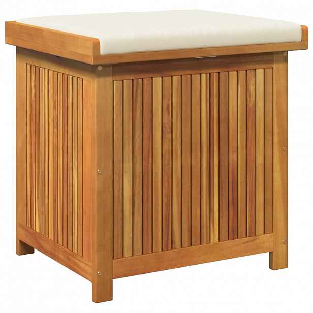 vidaXL Venkovní box na polštáře 60x50x61 cm Masivní dřevo Akácie