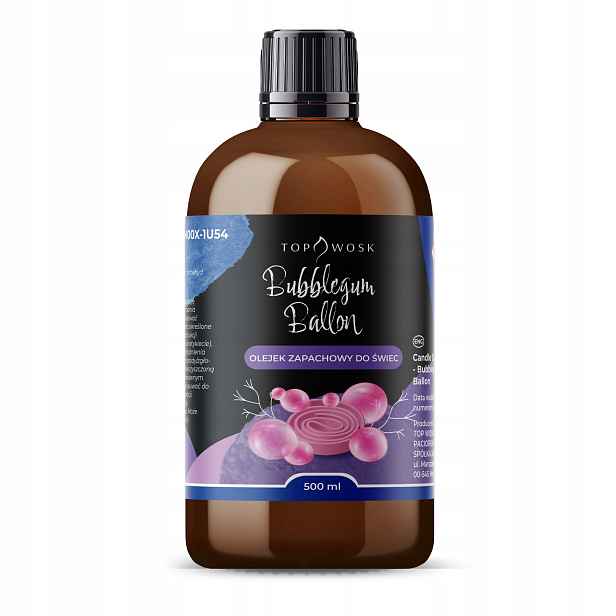 Vonný olej na svíčky Bubblegum Ballon 500 ml vůně do parafínového vosku