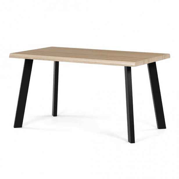 Jídelní stůl Autronic 140x80 cm hnědá MDF HT-F4514 OAK
