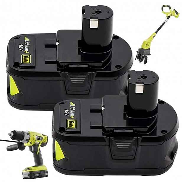 Kompatibilní S Lithium-iontovými Bateriemi Ryobi ONE+18 V 6000 Mah