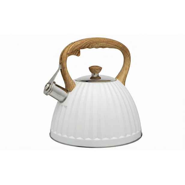 Konvice Henry 2,8 L, bílá, nerezová
