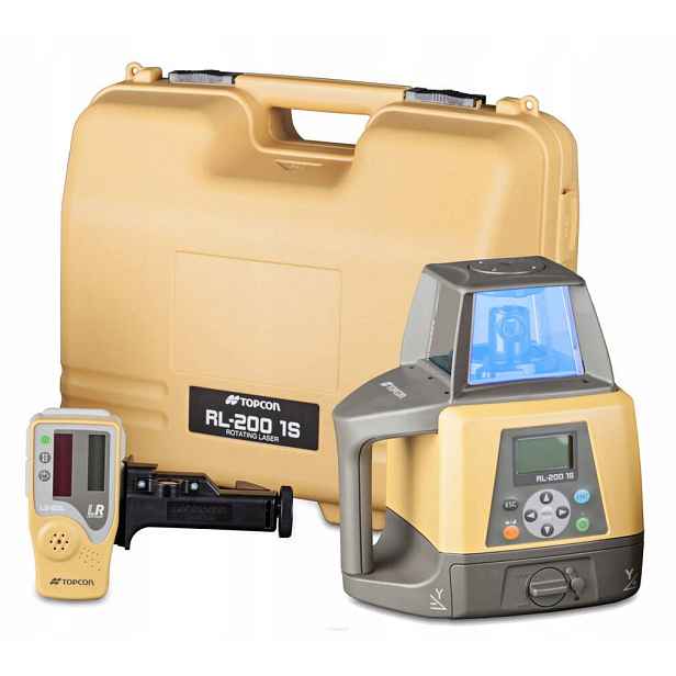 Laserový nivelátor Topcon RL-200 2S 1100 m IP66 digitální poklesy X a Y