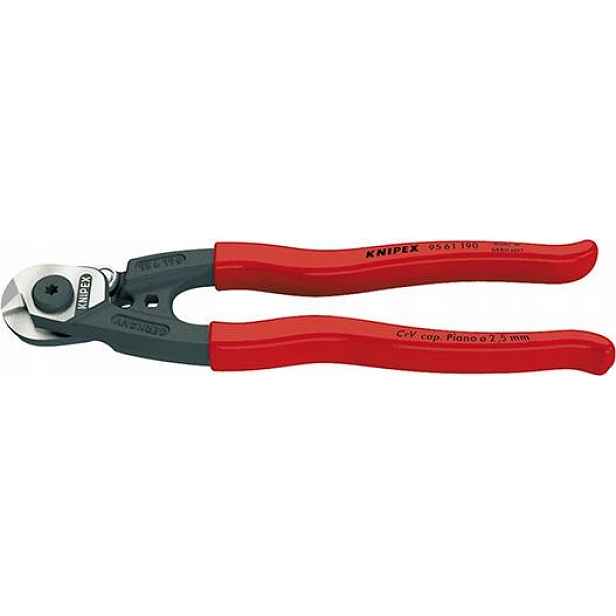 Nůžky kleště na stříhání ocelových lan s rukojeťmi 190 mm Knipex