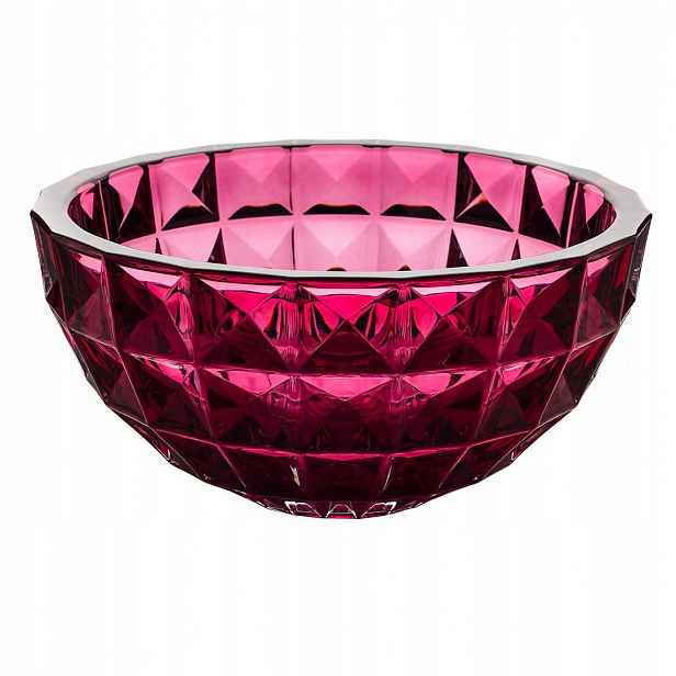Bohemia Diamond Pink Miska 280 MM