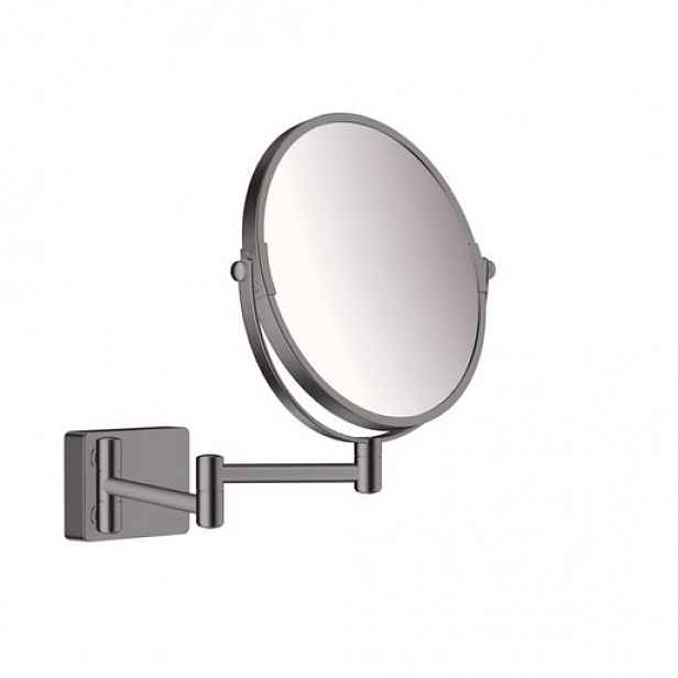 Hansgrohe AddStoris kosmetické zrcátko sklopné kartáčovaný černý chrom 41791340