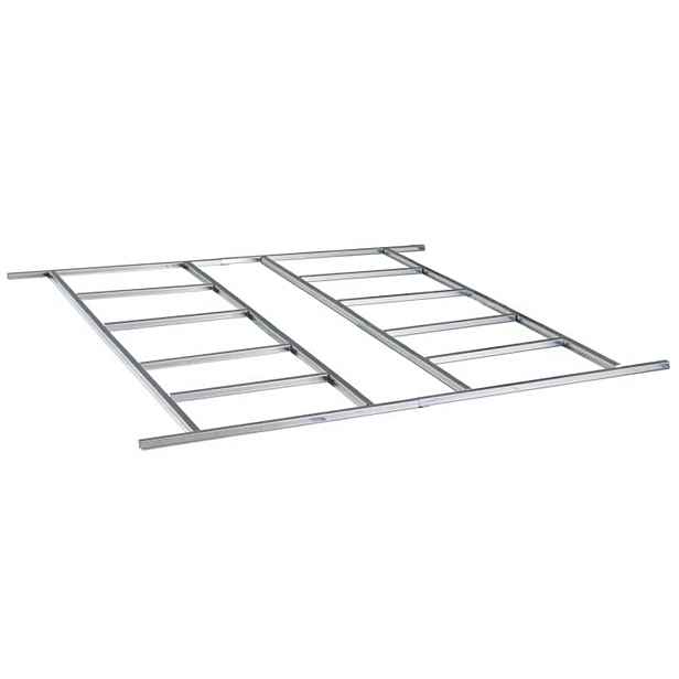 Základna BBSH-808 pro zahradní domek BestBerg ZD-808 / 159 x 216 cm / ocel / stříbrná