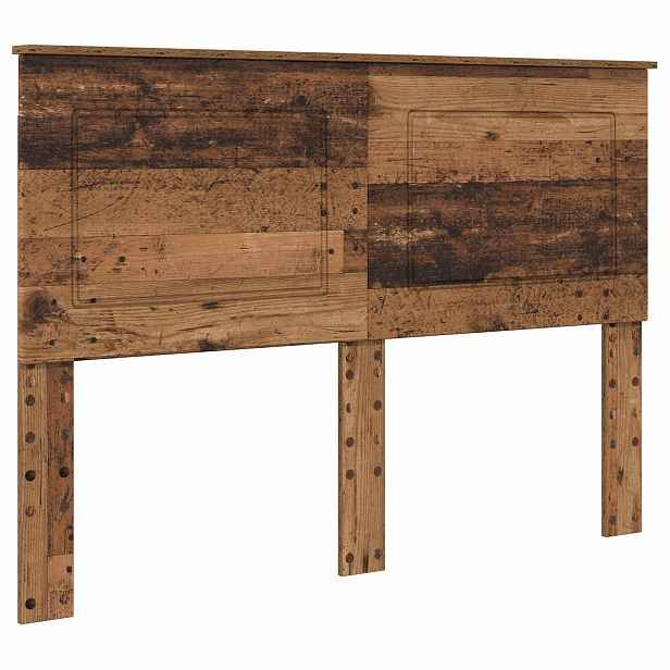 vidaXL Čelo postele Staré dřevo 100 cm Dřevěný materiál