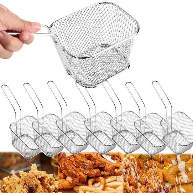 Sítko Košík Na Servírování Hranolků Občerstvení Do Restaurace Baru 8x