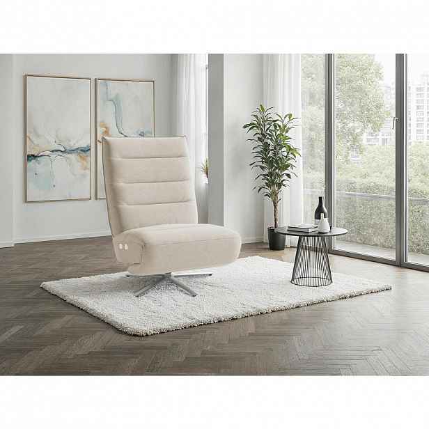 Sit & More RELAXAČNÍ KŘESLO, textil, pískové barvy
