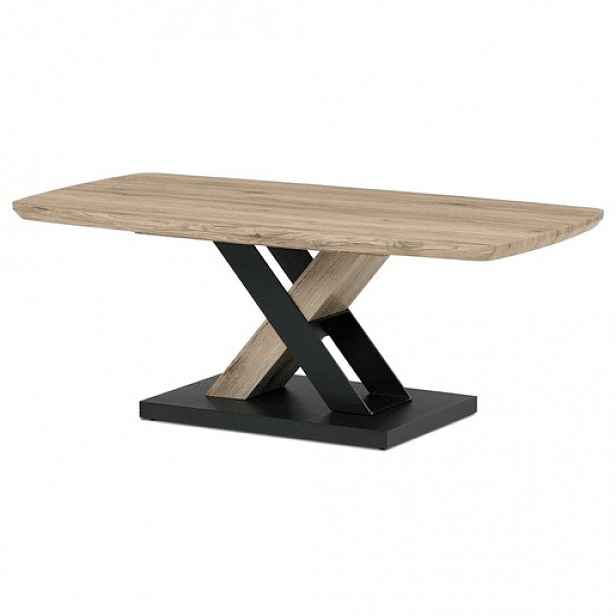 Konferenční stolek Autronic 120x60 cm hnědá MDF CT-W1570 SRE